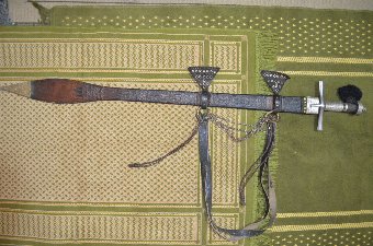 Sudanese Kaskara Beja Tribe Sword