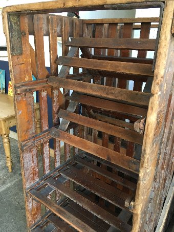 Antique  newspaper trolley stand