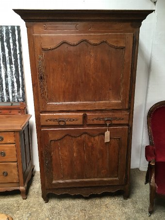 French Antique pine pantry / cupboard