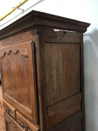 Antique French Antique pine pantry / cupboard
