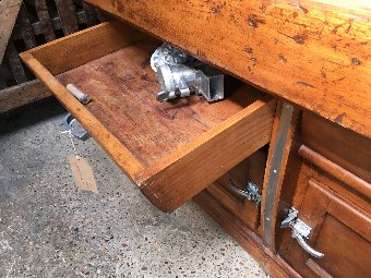 Antique Butchers Block French