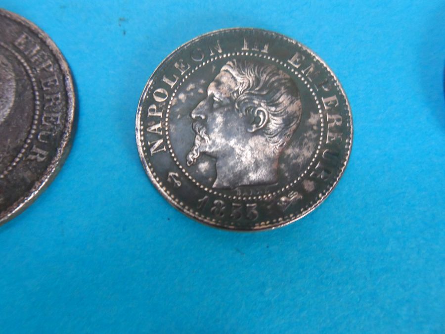 Antique A Selection of French Coins from 1791 to 1948