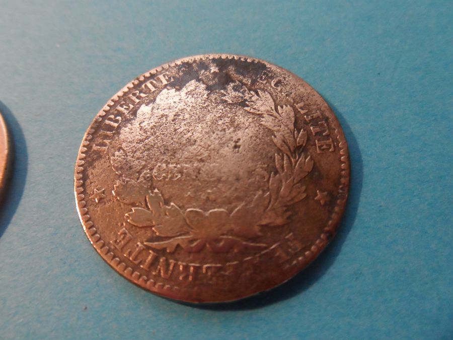 Antique A Selection of French Coins from 1791 to 1948