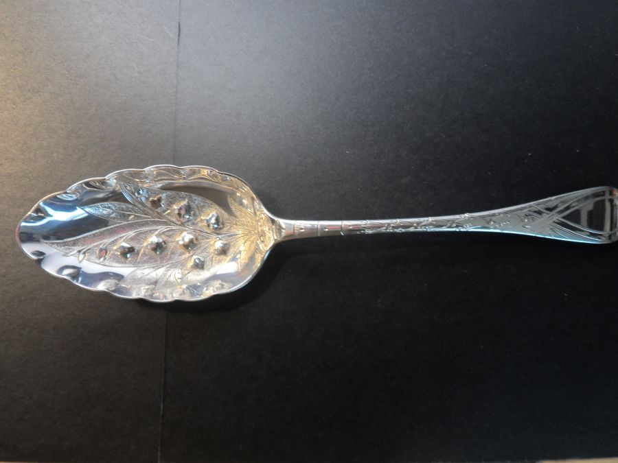 Vintage EPNS Berry Serving Spoon