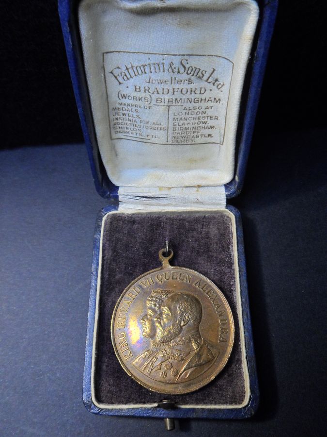 1902 Coronation Medal and Box