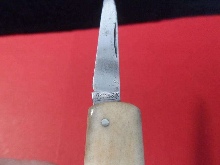 Antique Bontgen & Sabin Antique Folding Fruit Knife