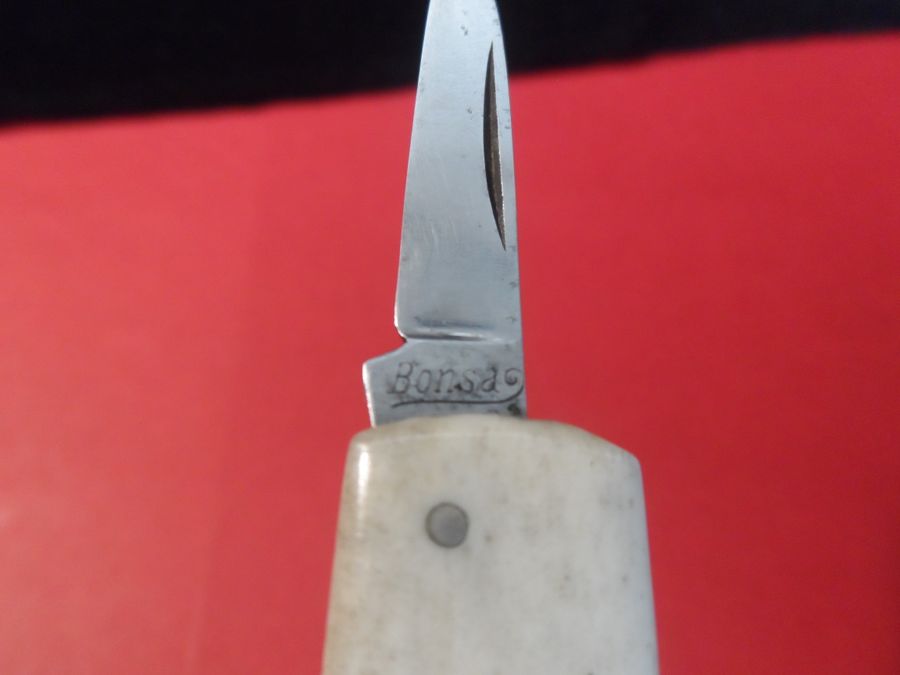 Antique Bontgen & Sabin Antique Folding Fruit Knife