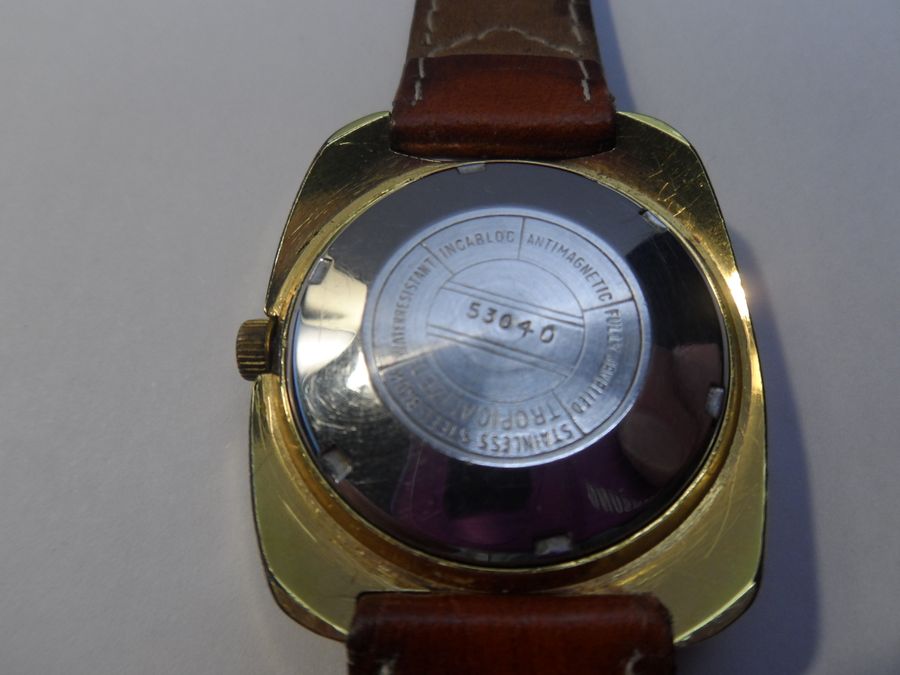 Antique A Rare Vintage Tropicalized Patience Louth Automatic Wrist Watch