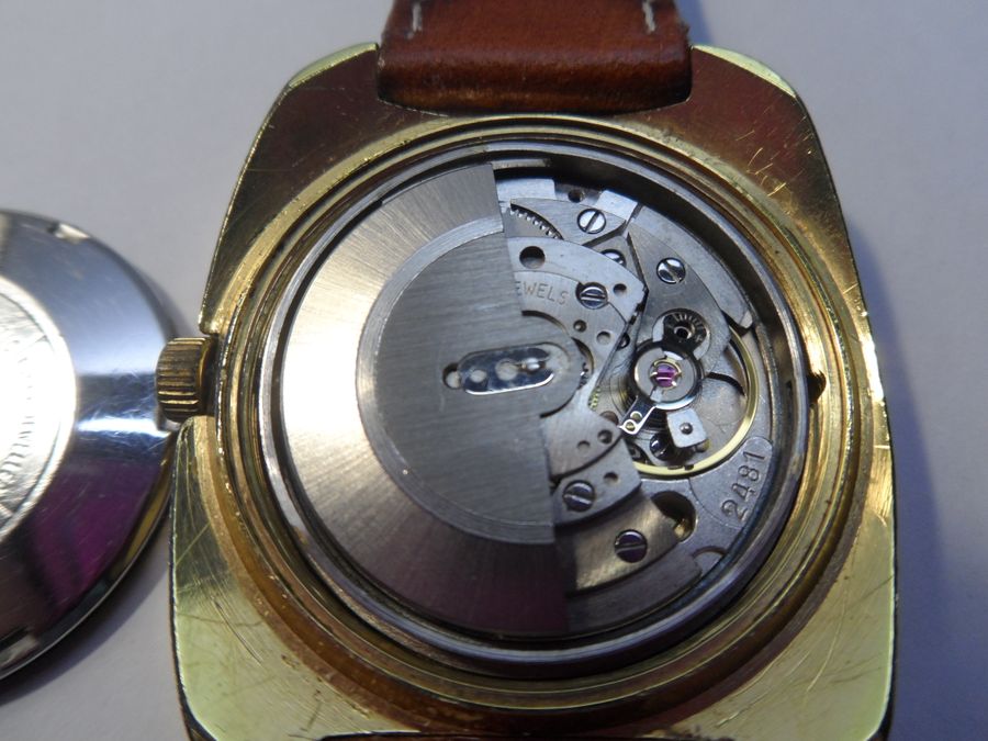 Antique A Rare Vintage Tropicalized Patience Louth Automatic Wrist Watch