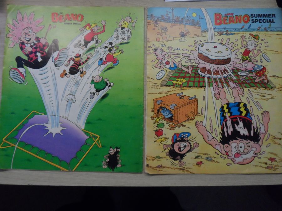 Antique Two Beano 1991 No's 29 & 31 Summer Special Comics