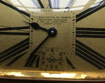 Antique A 1920s French Art Deco mantle clock