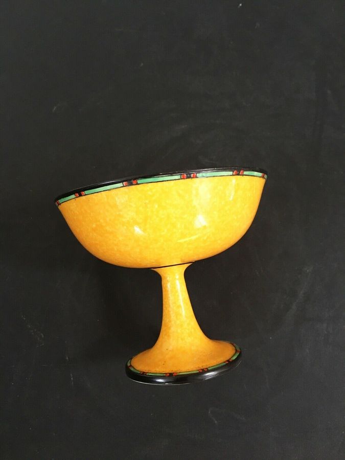 A Royal Worcester Art Deco pedestal bowl.