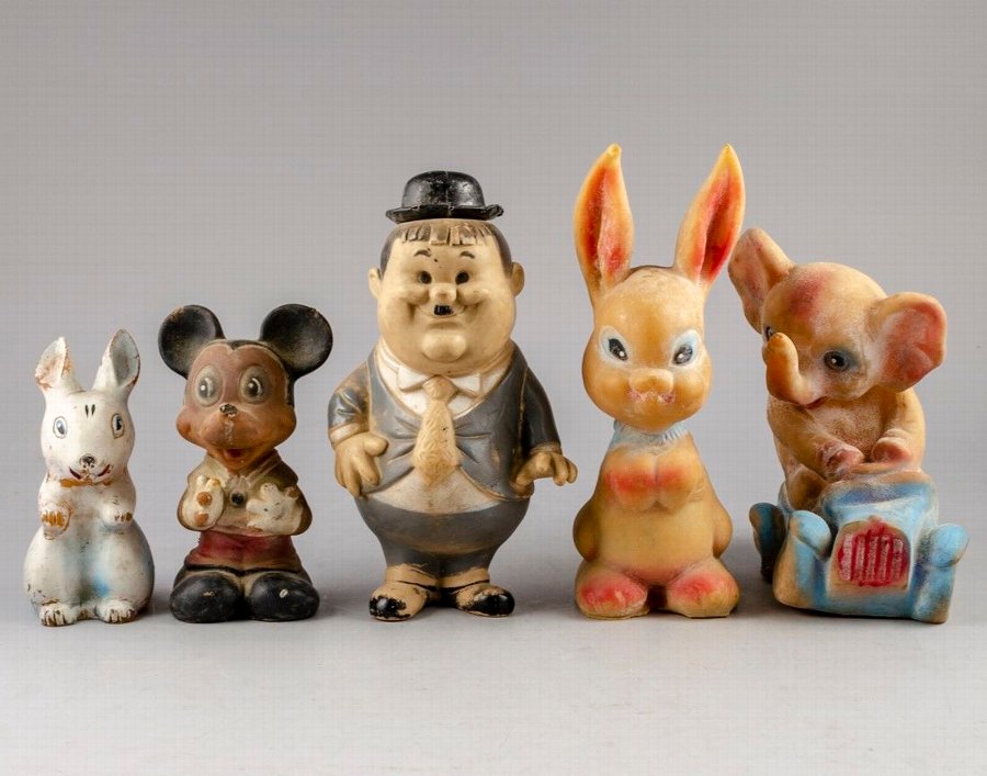 antique rubber dolls