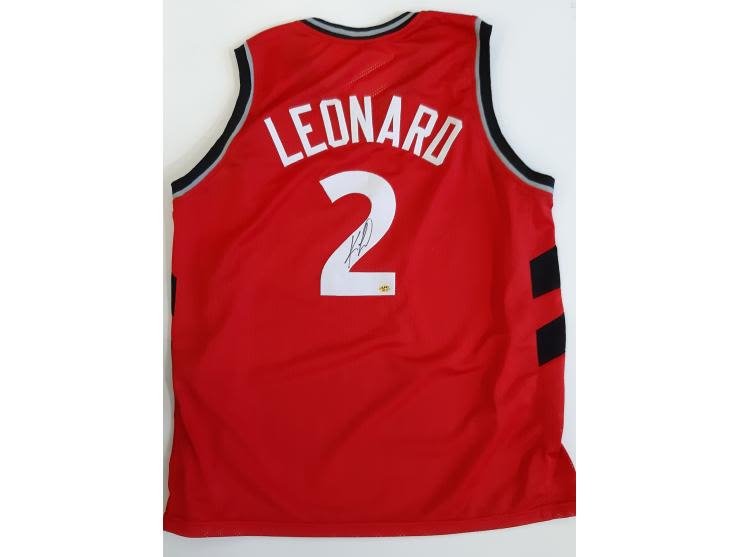 NBA Jersey Signed by Kawhi Leonard 