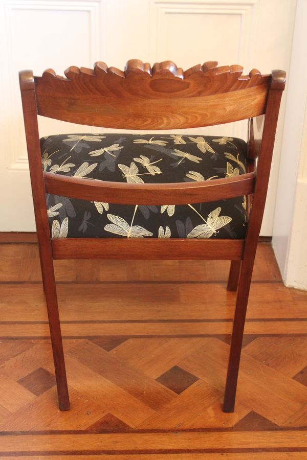 Antique Regency mahogany armchair