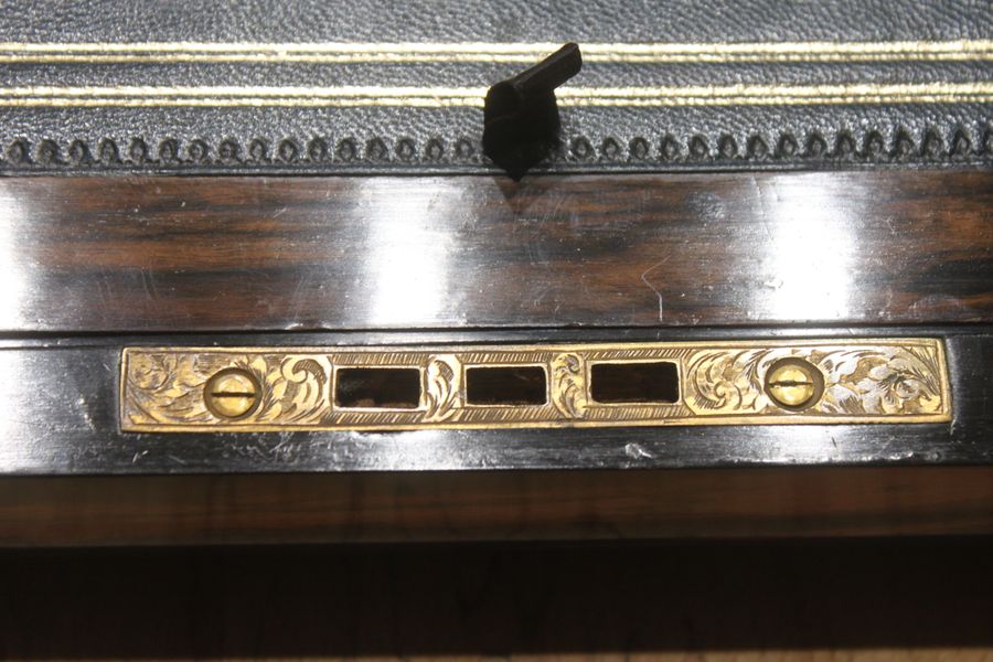 Antique An exceptional quality Victorian coromandel writing slope