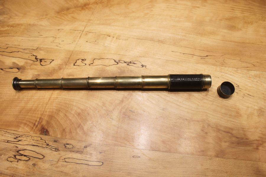 Antique A small pocket Naturalist telescope by J H Steward Ltd, London