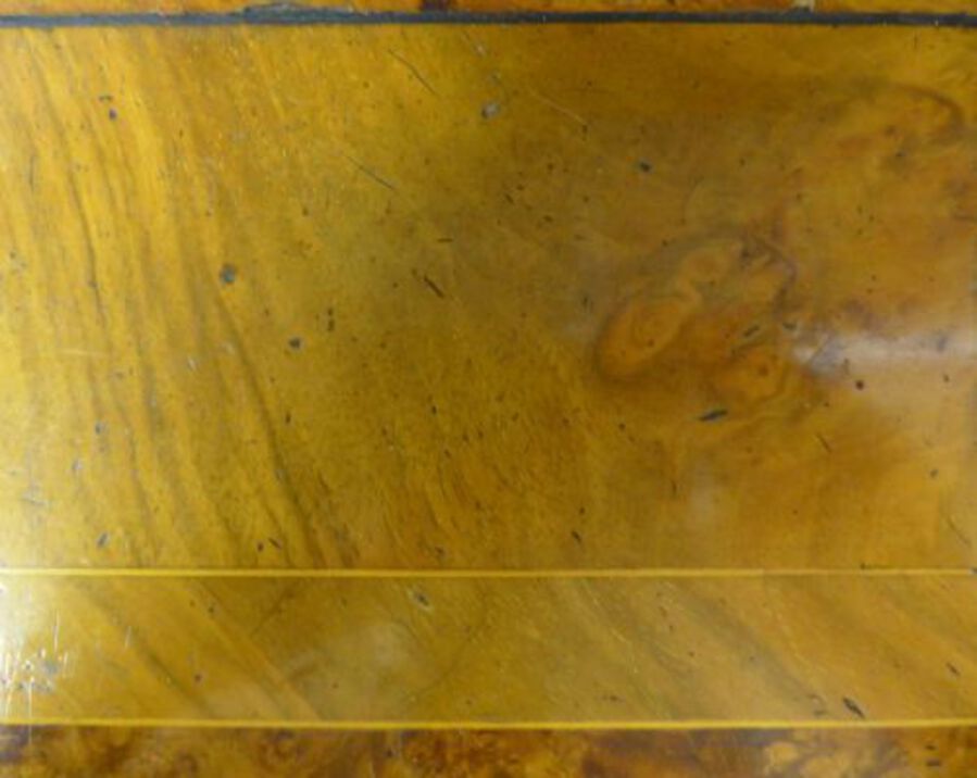 Antique Top Quality Victorian Burr Walnut Bookcase