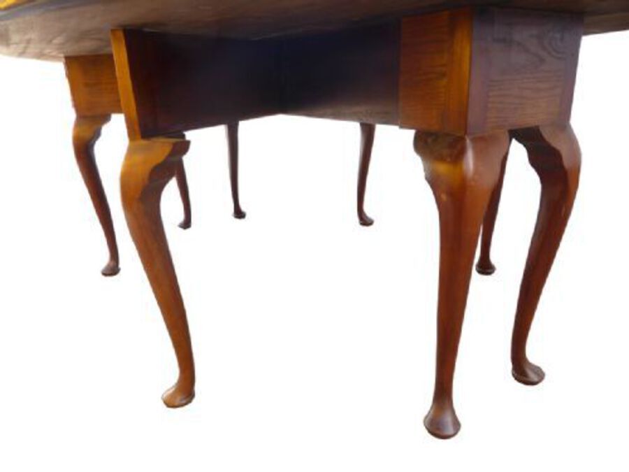 Antique Large Mahogany Wakes Table 