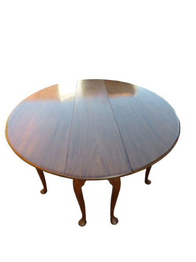 Antique Large Mahogany Wakes Table 