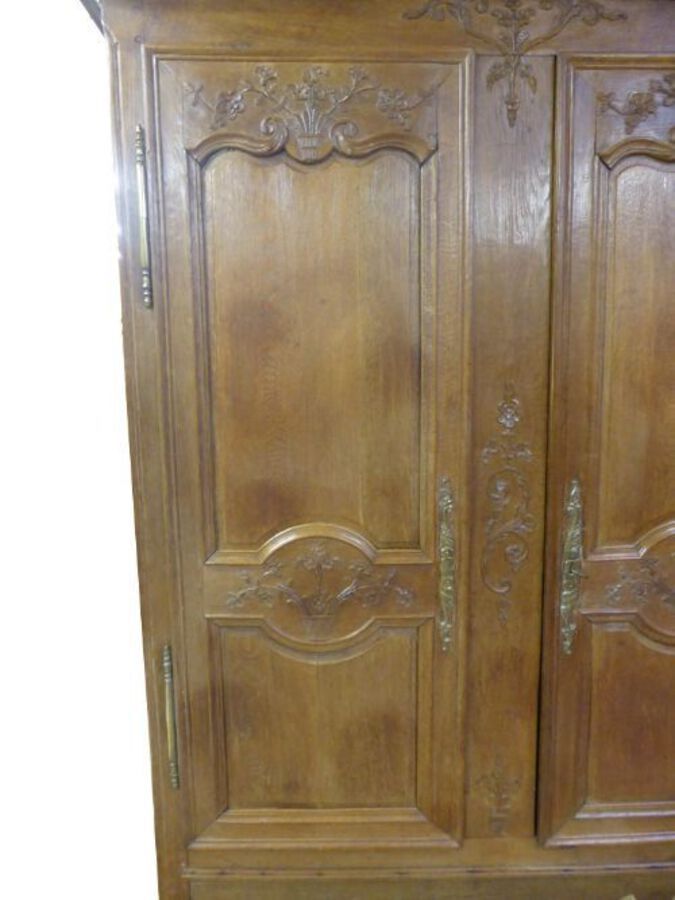 Antique 18th Century Oak French Armoire