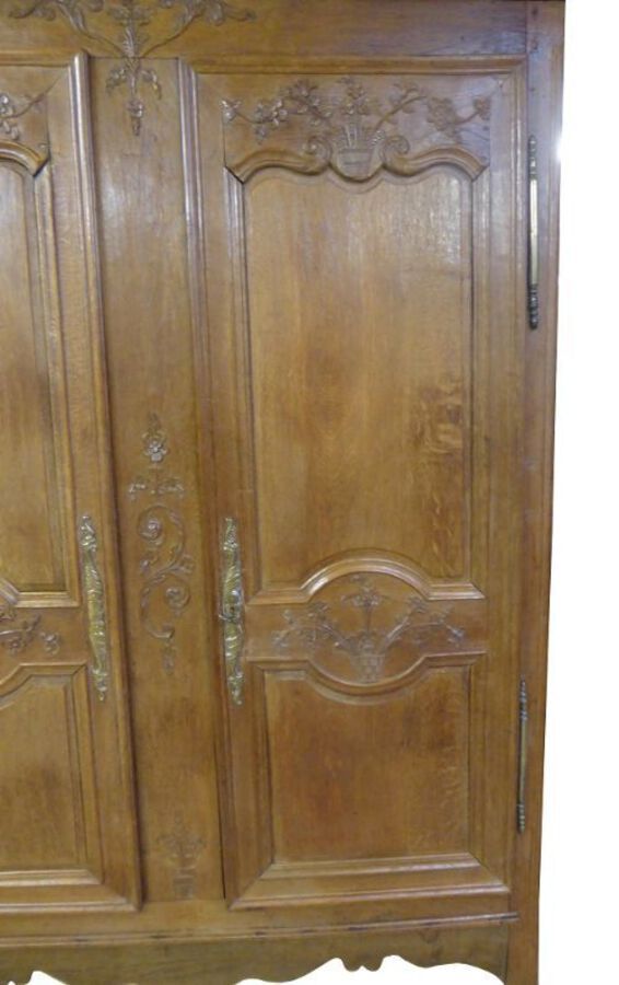 Antique 18th Century Oak French Armoire