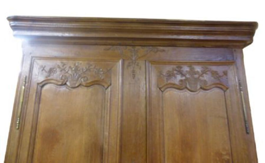 Antique 18th Century Oak French Armoire