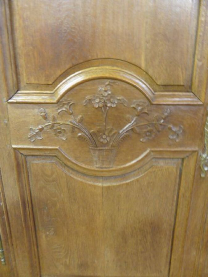 Antique 18th Century Oak French Armoire