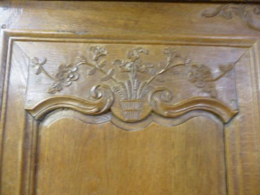 Antique 18th Century Oak French Armoire