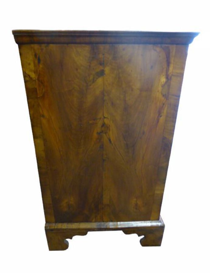Antique George III Burr Walnut Chest of Drawers