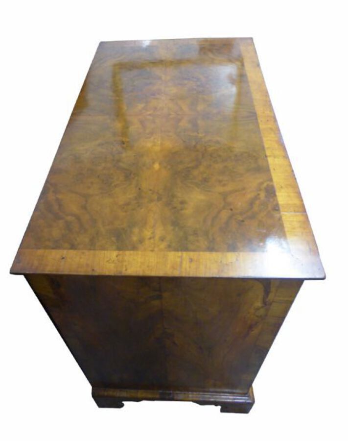 Antique George III Burr Walnut Chest of Drawers