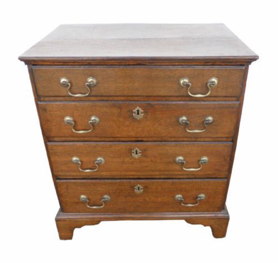 18th Century Small Oak Chest 