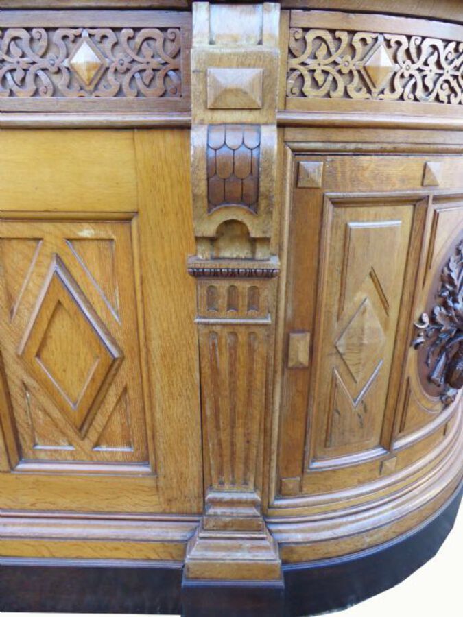 Antique 9ft Holland and Sons Hunstmens Bar