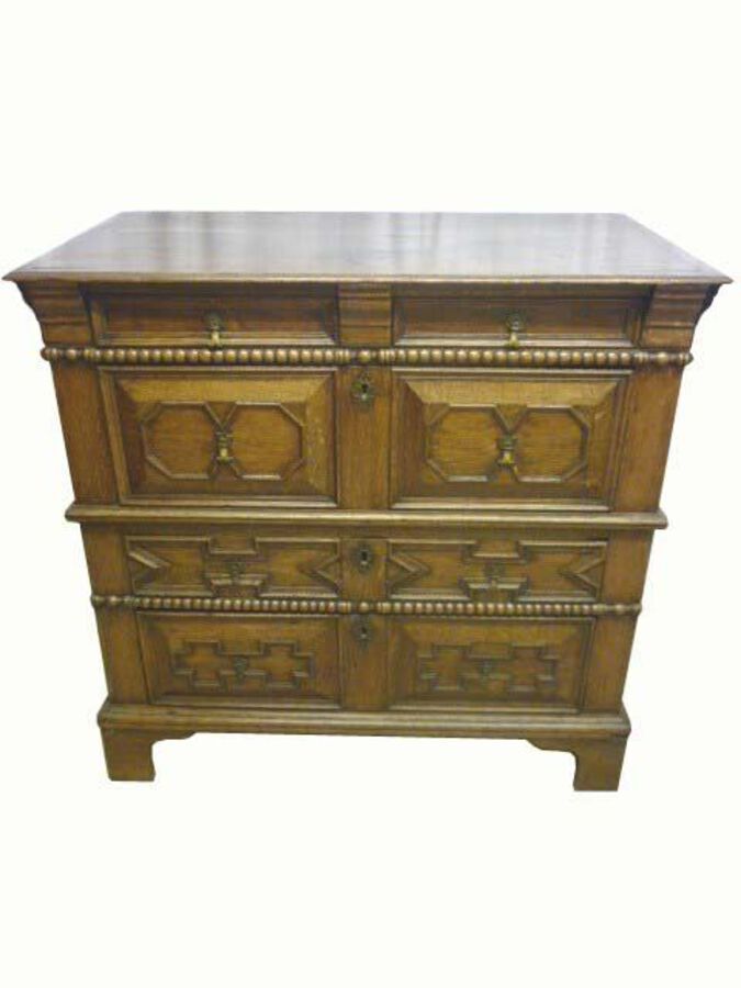 Early 19th Century copy of Jacobean Chest of Drawers