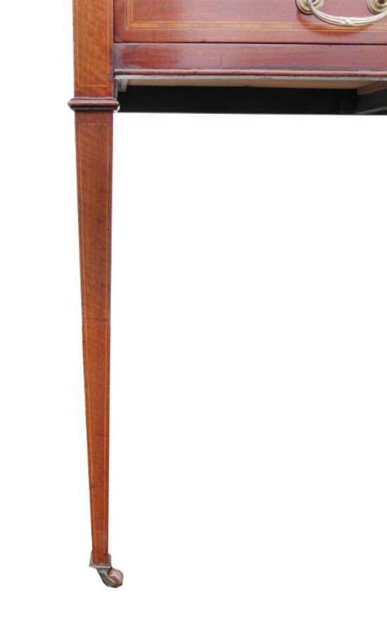 Antique Edwardian Mahogany Carlton House Style Desk