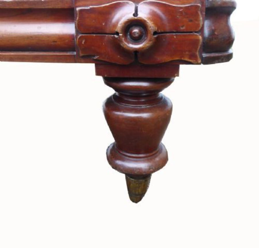 Antique Victorian Mahogany Chaise Longue