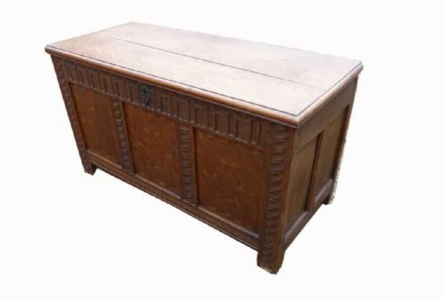 Antique 18th Century Oak Coffer