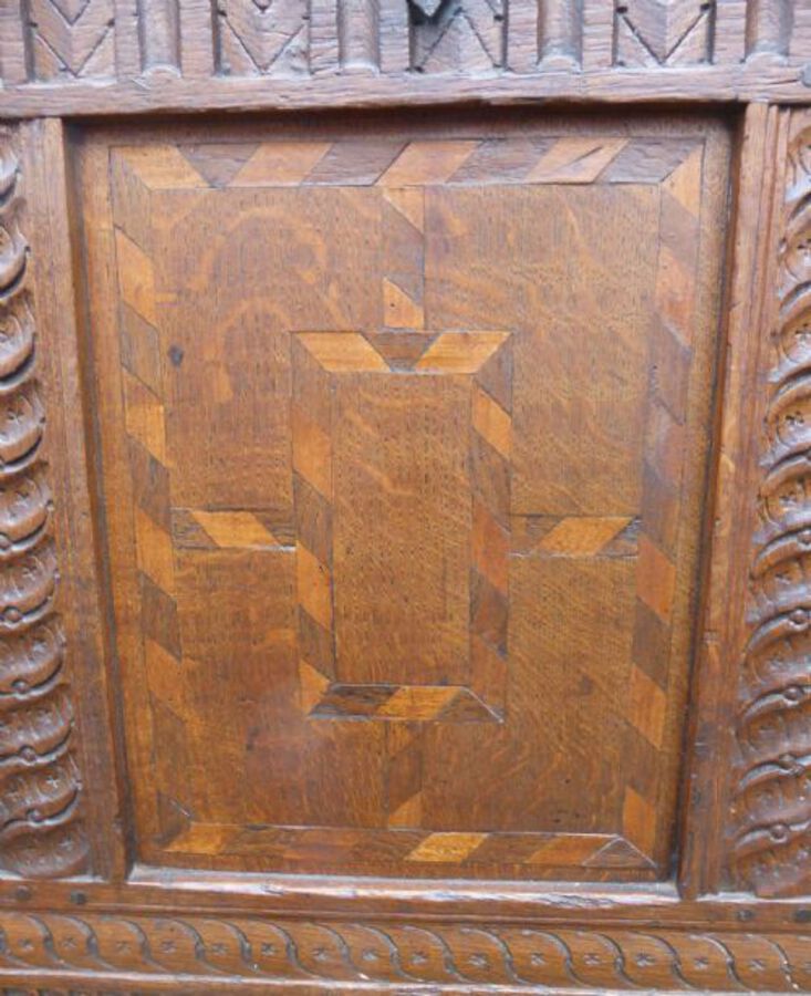 Antique 18th Century Oak Coffer