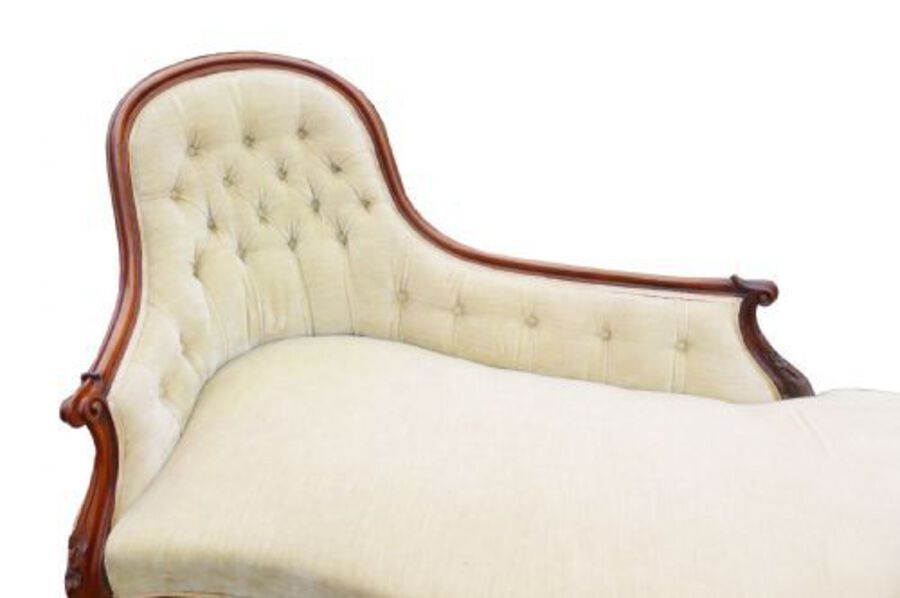 Antique Victorian Chaise Longue