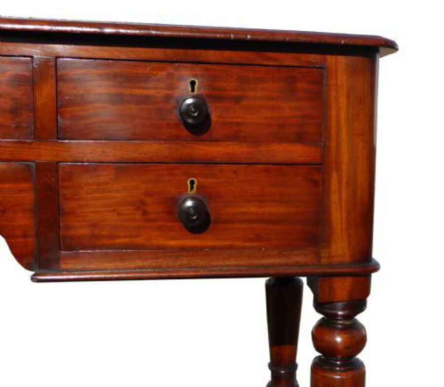 Antique Victorian Mahogany Writing Table