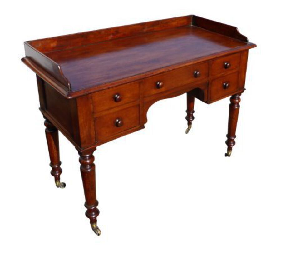 Victorian Mahogany Writing Table 
