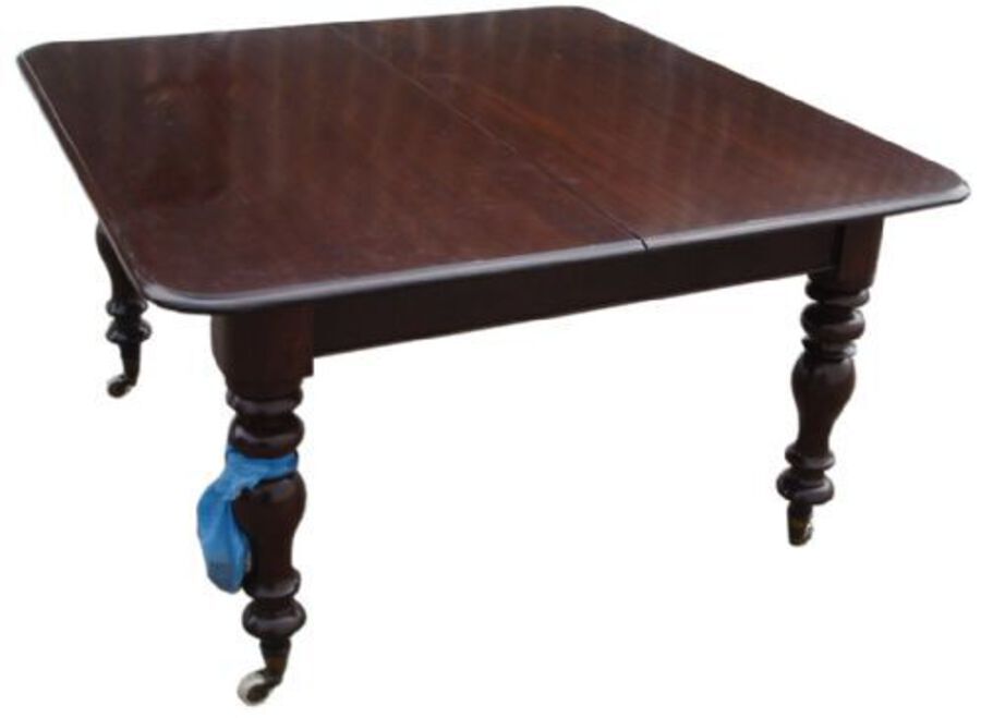 Antique 10 Seat Antique Victorian Mahogany Extending Dining Table
