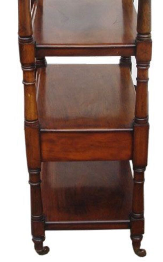 Antique Victorian Mahogany WhatNot Dumbwaiter