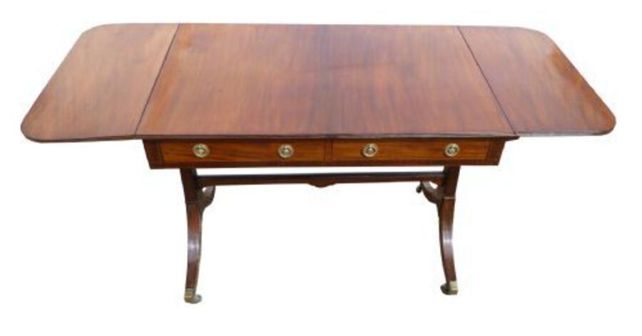 Antique Regency Mahogany Sofa Table