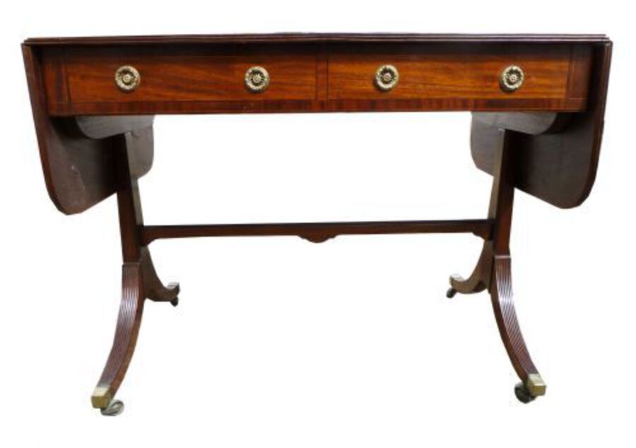 Antique Regency Mahogany Sofa Table