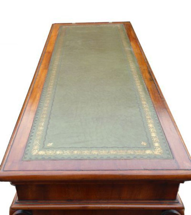 Antique Unusual Victorian Mahogany Partners Bookcase