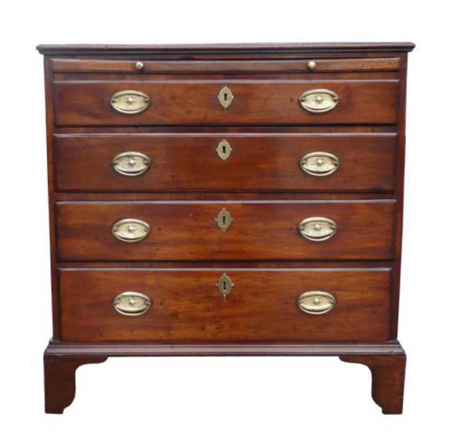 Antique Small George III Mahogany Chest of Drawers
