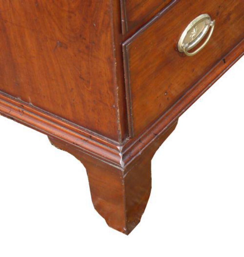 Antique Small George III Mahogany Chest of Drawers