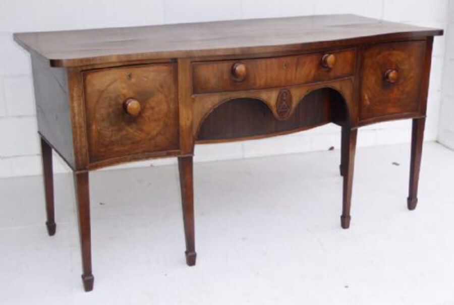 Antique George III Mahogany Sideboard