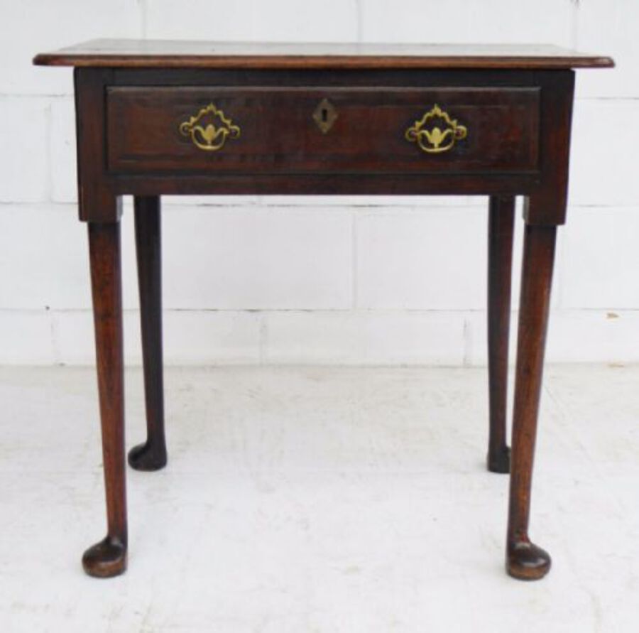 Antique George III Oak Lowboy